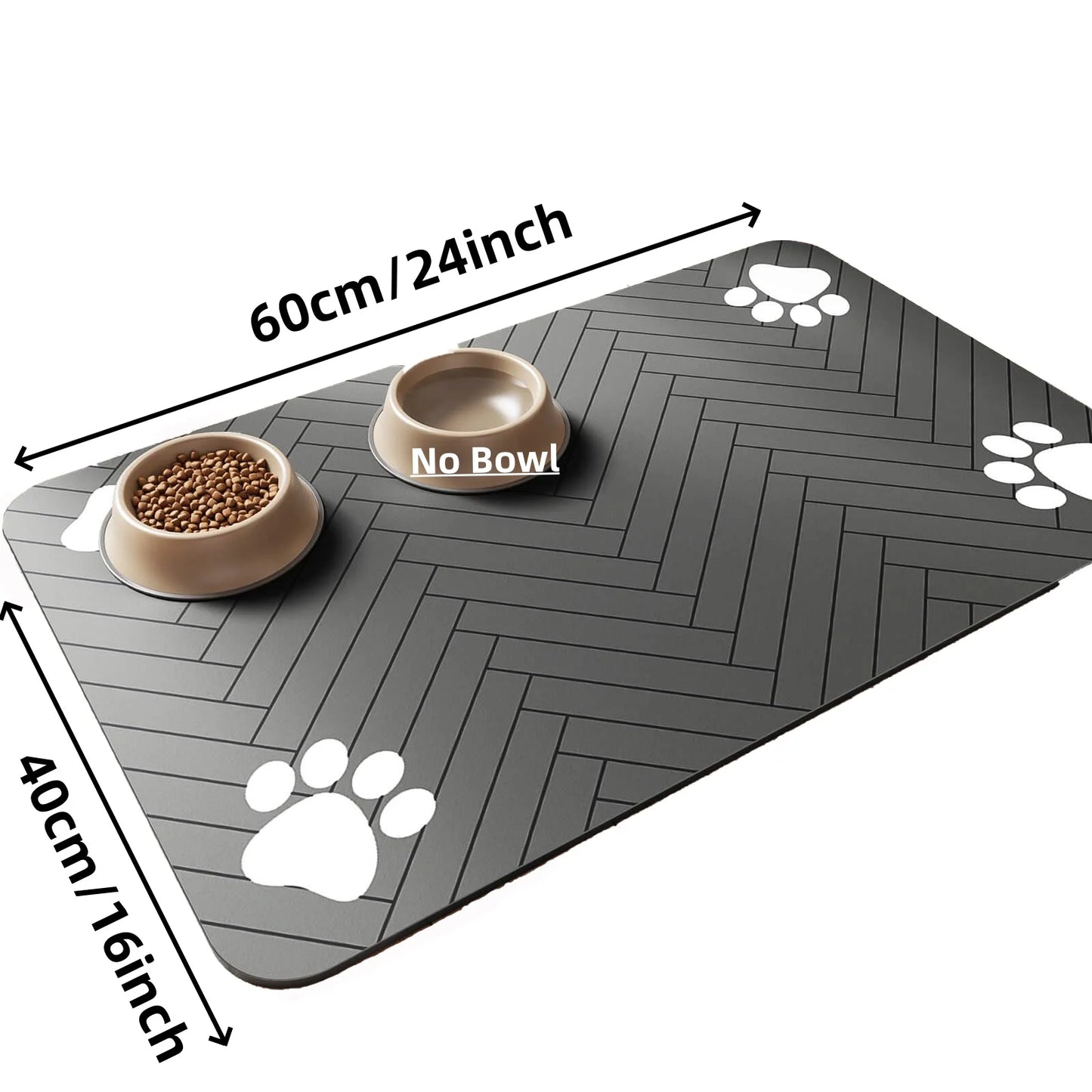 Alfombrilla Absorbente para Mascotas con Base Impermeable