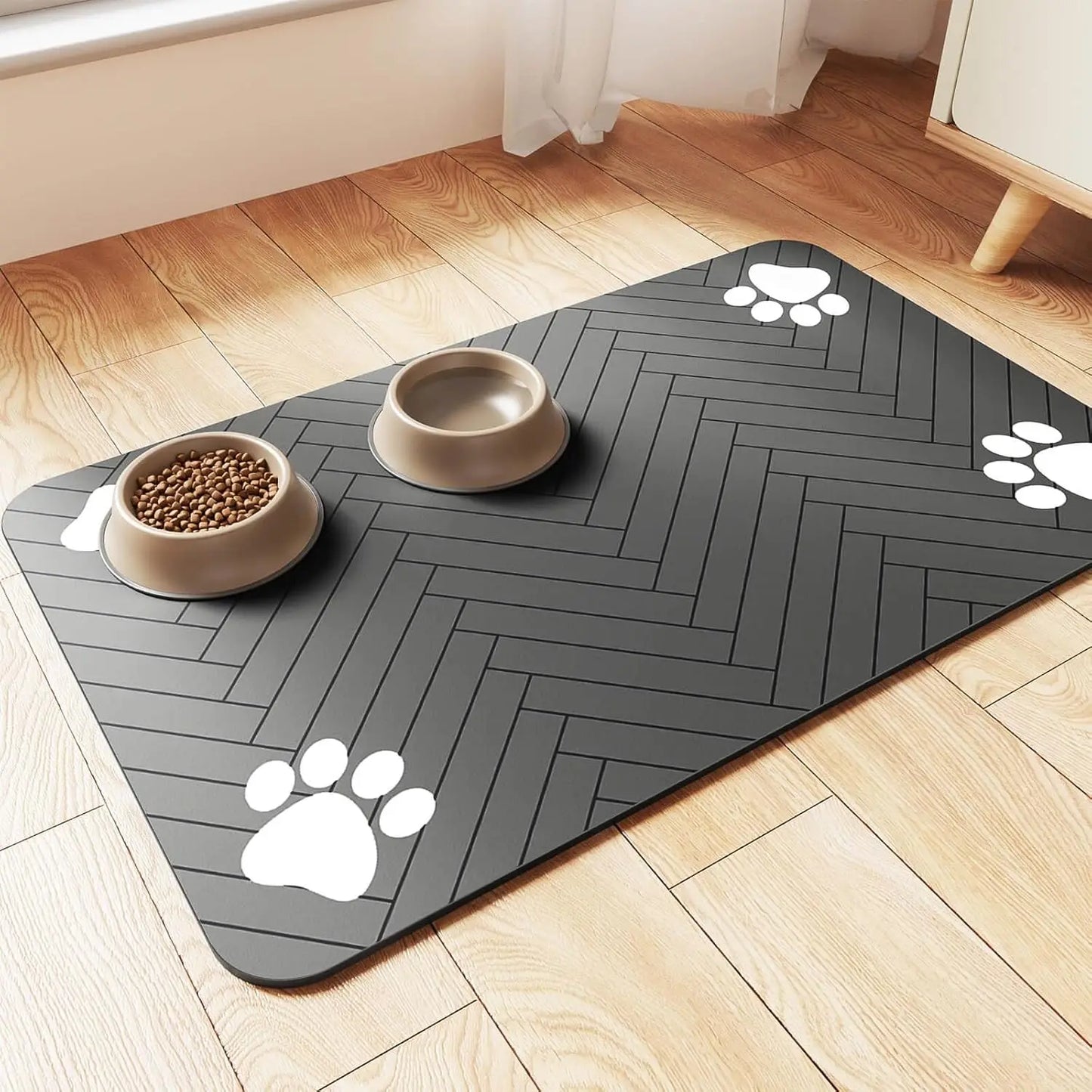 Alfombrilla Absorbente para Mascotas con Base Impermeable