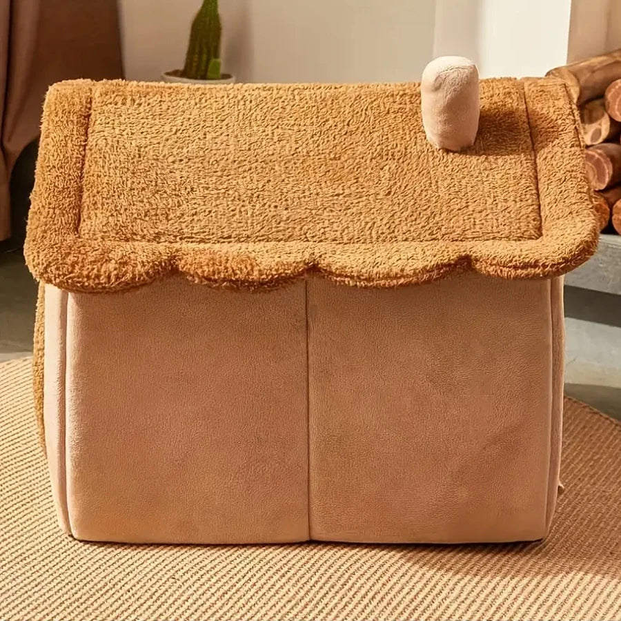 Caseta plegable para tus amigos peludos