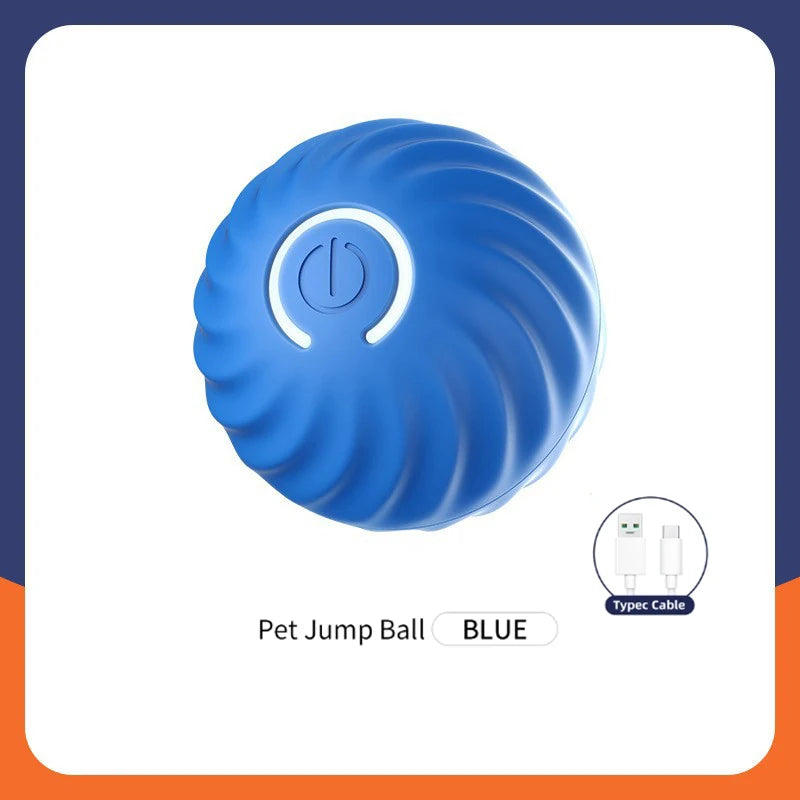 Pelota Interactiva Inteligente para Mascotas - Recargable y Automática